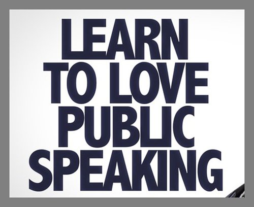 Public-speaking