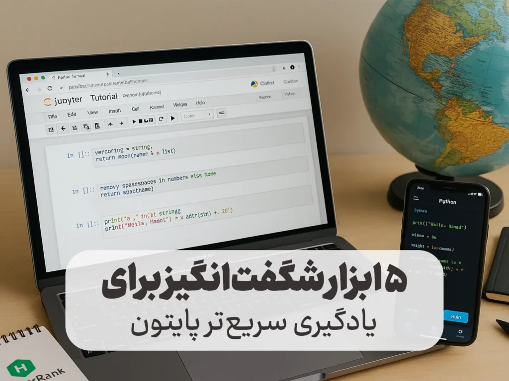۵ ابزار شگفت‌انگیز برای یادگیری سریع‌تر پایتون