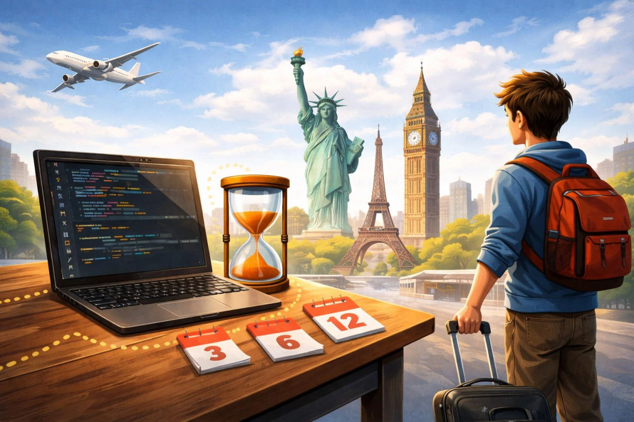 چقدر زمان لازم است تا با برنامه نویسی مهاجرت کنیم؟