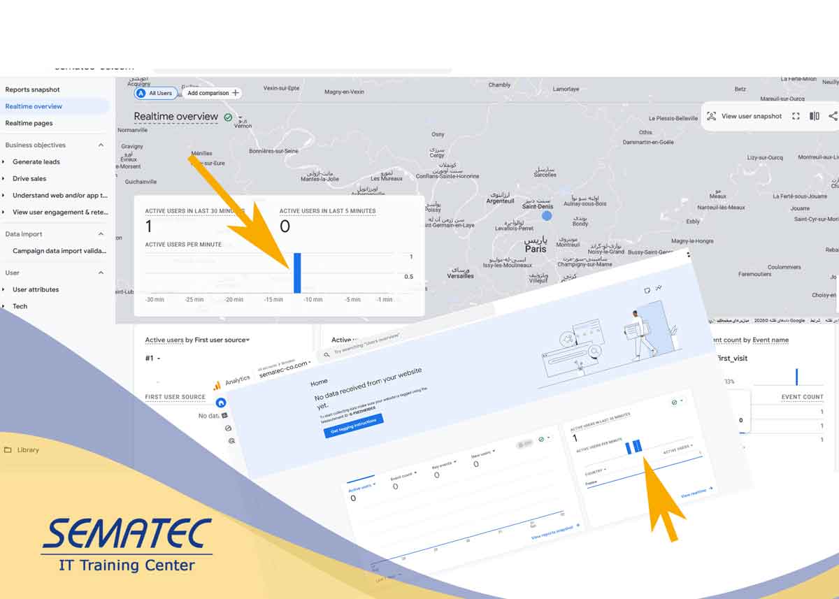 تایید ارتباط سایت و گوگل آنالیتیکس