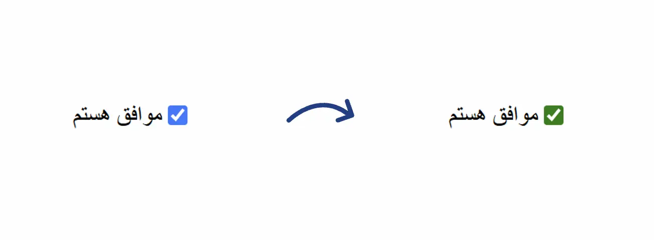 شبه کلاس checked